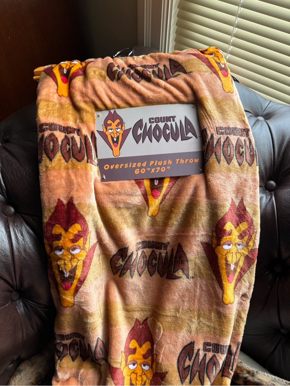 Count Chocula NWT Plus Blanket 60x70
